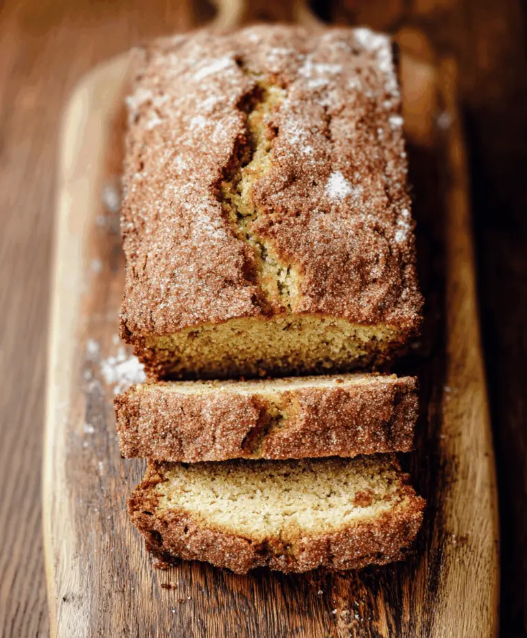 Easy Snickerdoodle Zucchini Bread Recipe