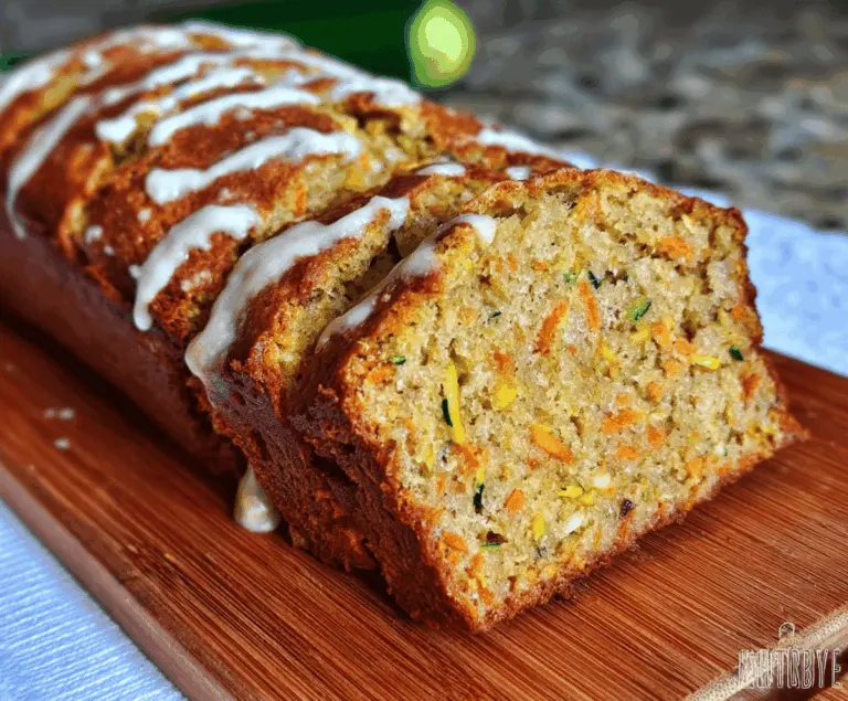 Moist Carrot Apple Zucchini Bread Recipe