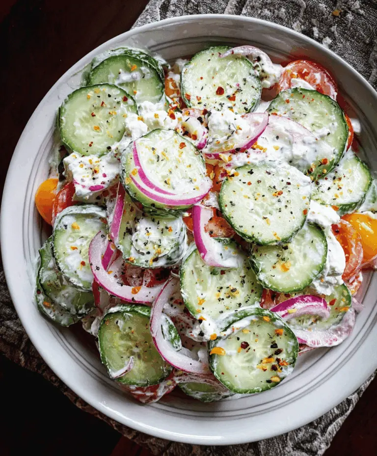 Fresh Everything Bagel Cucumber Salad Recipe