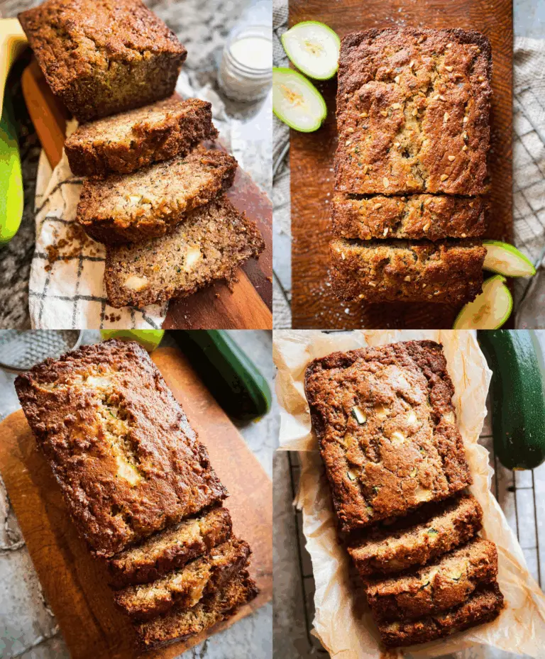Healthy Apple Zucchini Bread Recipe