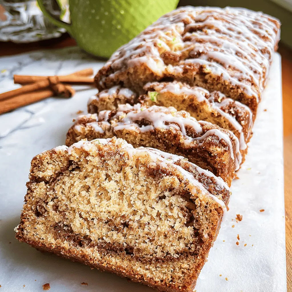 Moist Cinnamon Swirl Zucchini Bread Recipe