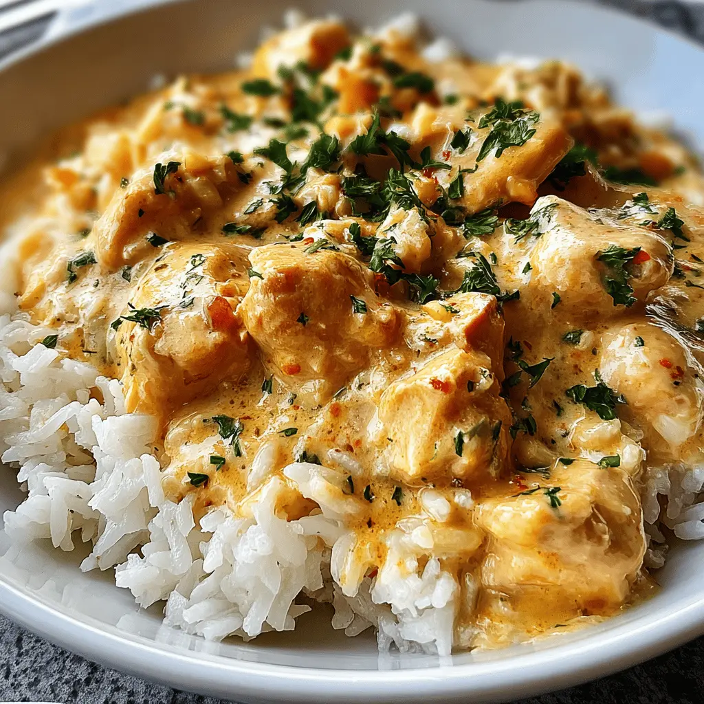 Easy Creamy Chicken and Rice Dinner Recipe