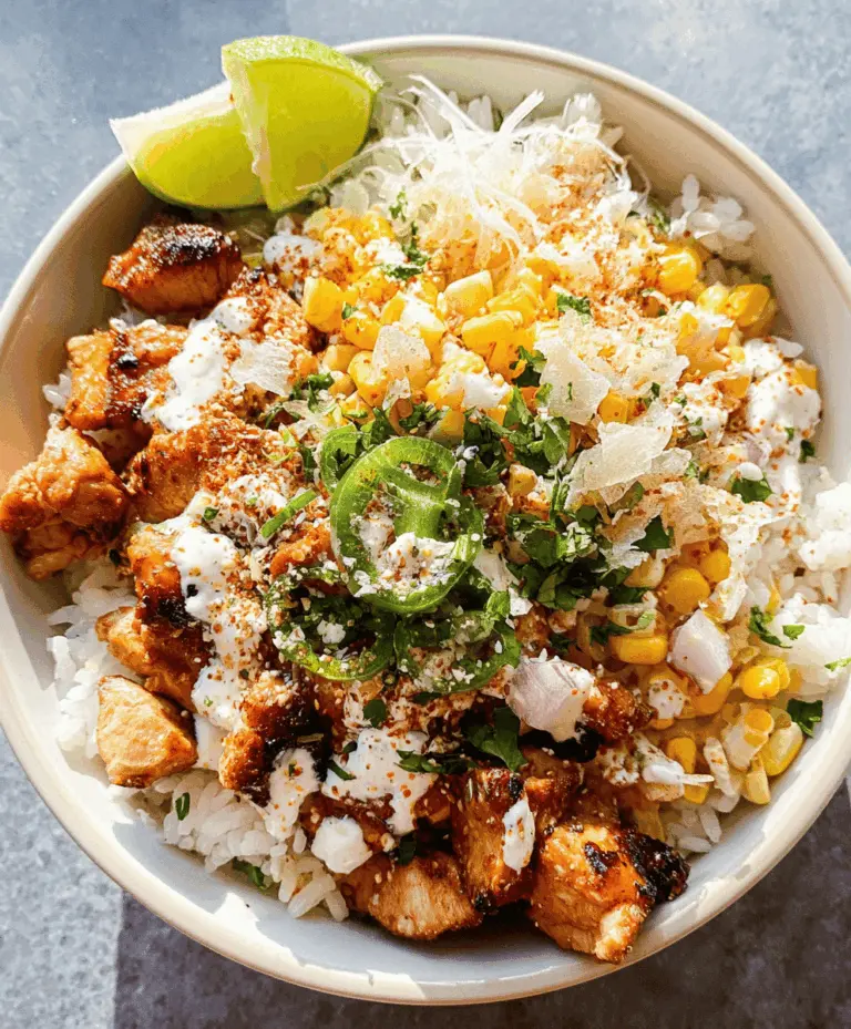 Easy Street Corn Chicken Rice Bowl Recipe