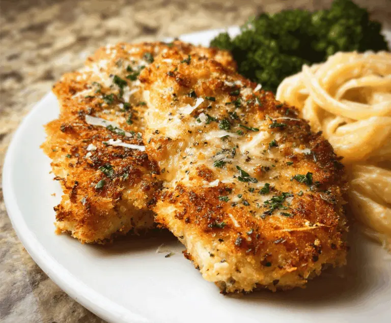 Crispy Parmesan Crusted Chicken Recipe