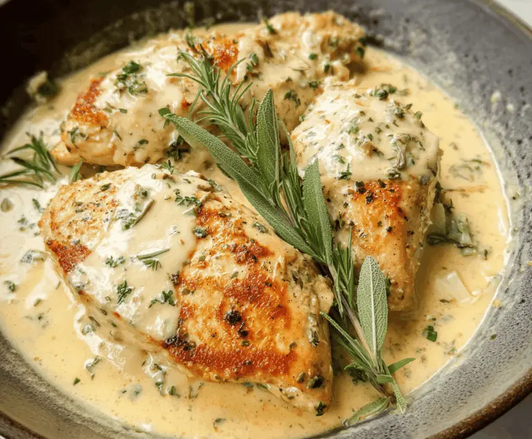 Creamy Herb Chicken Recipe for Easy Dinner