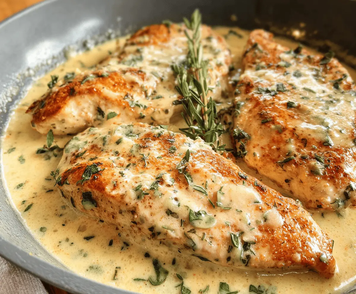 Creamy Herb Chicken Recipe for Easy Dinner