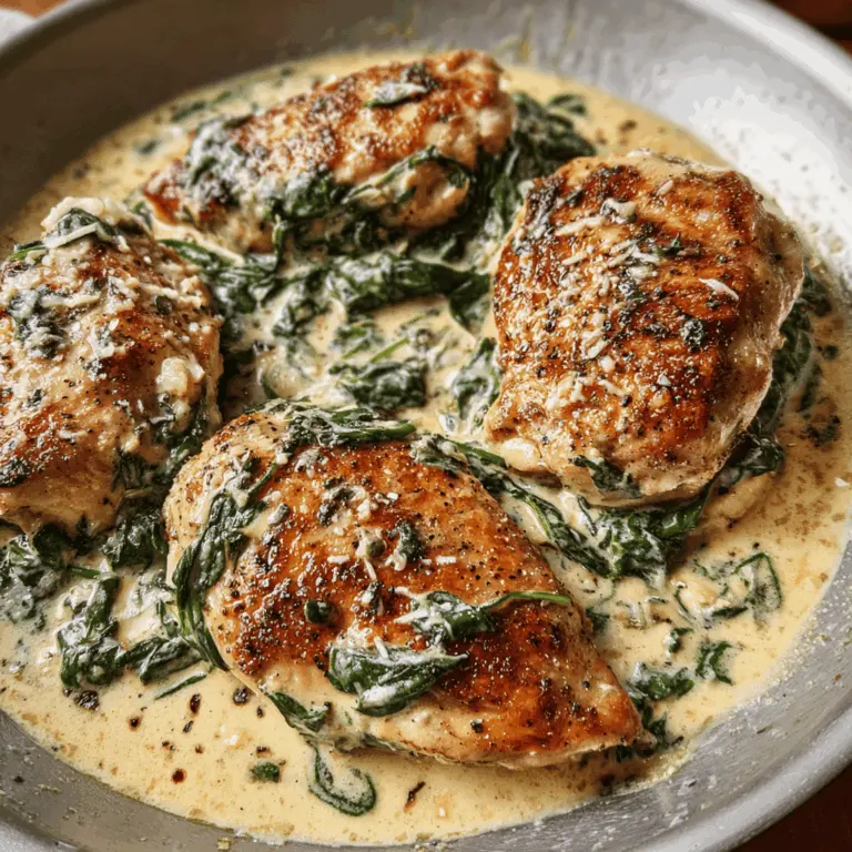 Creamy Chicken Florentine Recipe Easy and Delicious