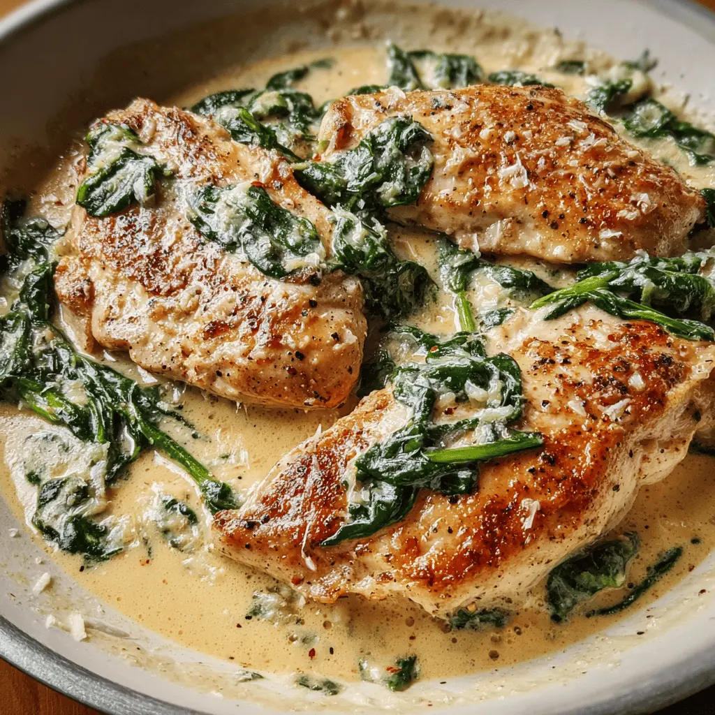 Creamy Chicken Florentine Recipe Easy and Delicious