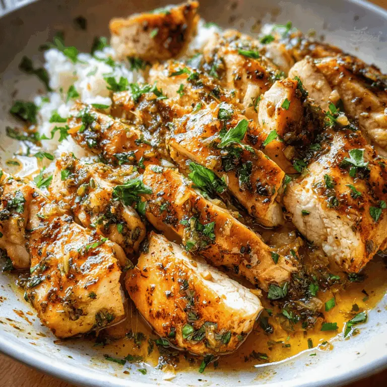 Easy Garlic Butter Chicken Recipe