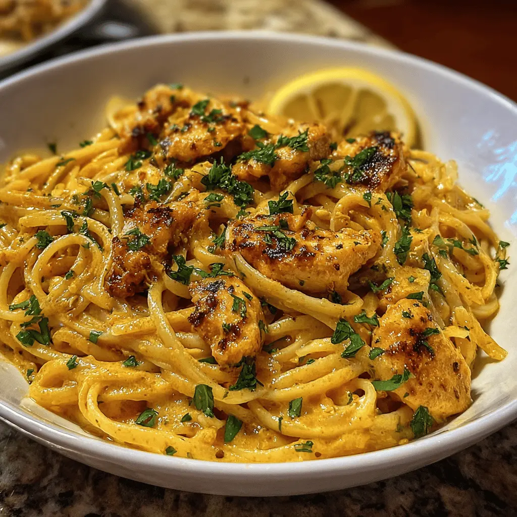 Easy Cowboy Butter Chicken Linguine Recipe
