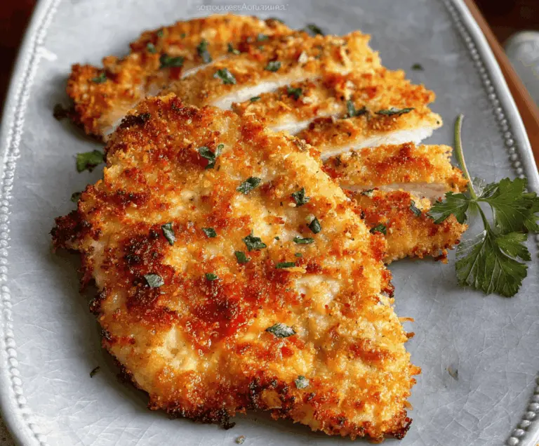 Crispy Air Fryer Parmesan Chicken With Mayo