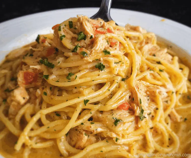 Easy Crockpot Chicken Spaghetti Recipe for Busy Weeknights