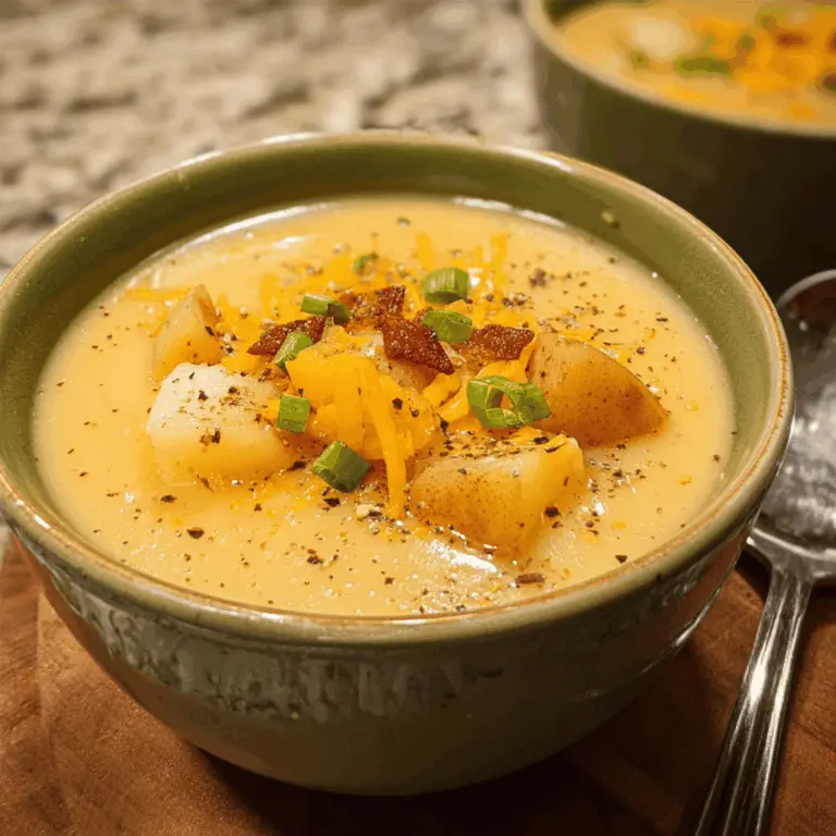 Easy Crockpot Potato Soup Recipe for Cozy Comfort