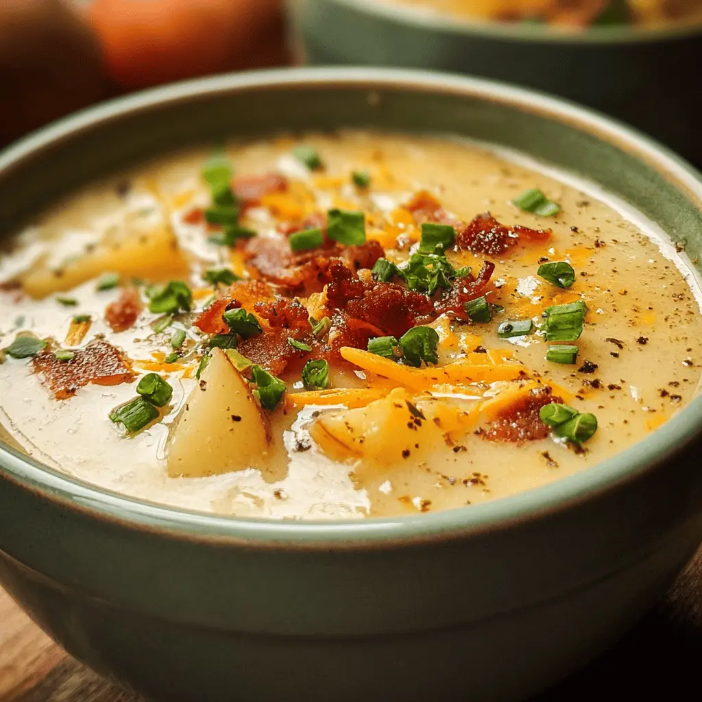 Easy Crockpot Potato Soup Recipe for Cozy Comfort