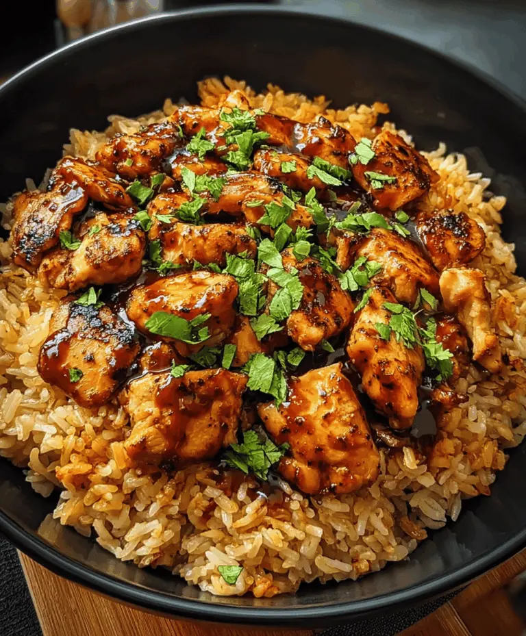 Easy One-Pan Honey BBQ Chicken and Rice