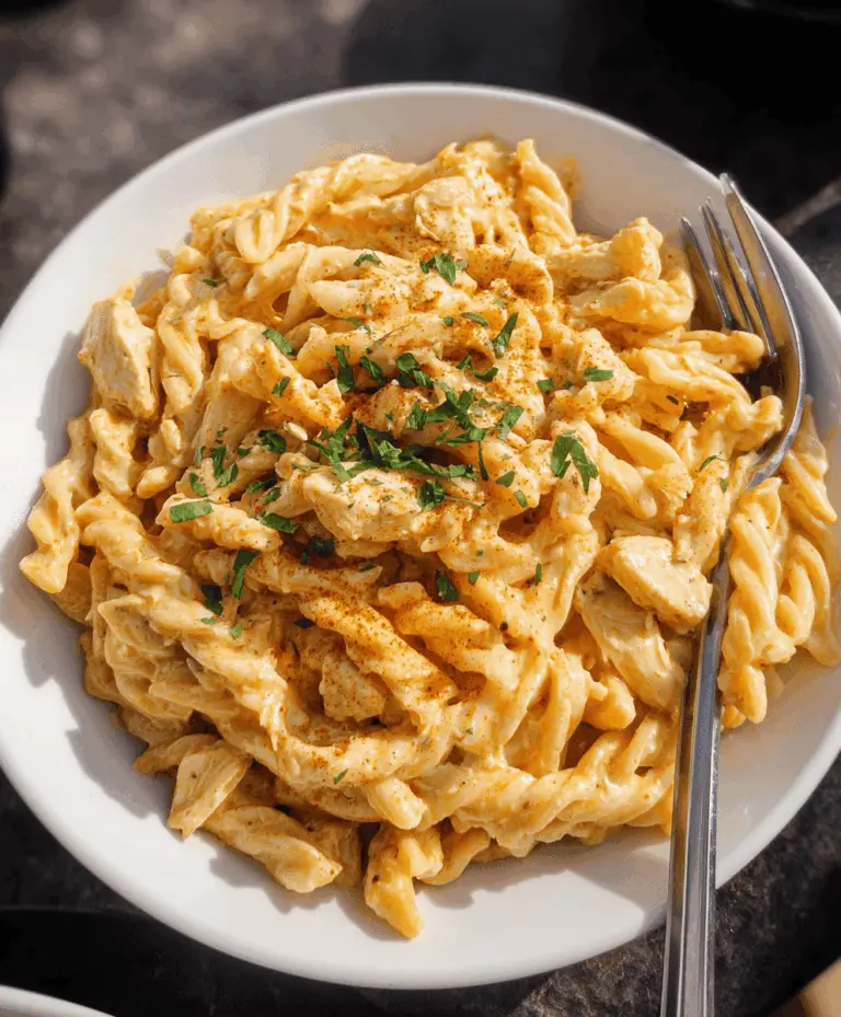 Easy Crock Pot Cajun Chicken Pasta Recipe