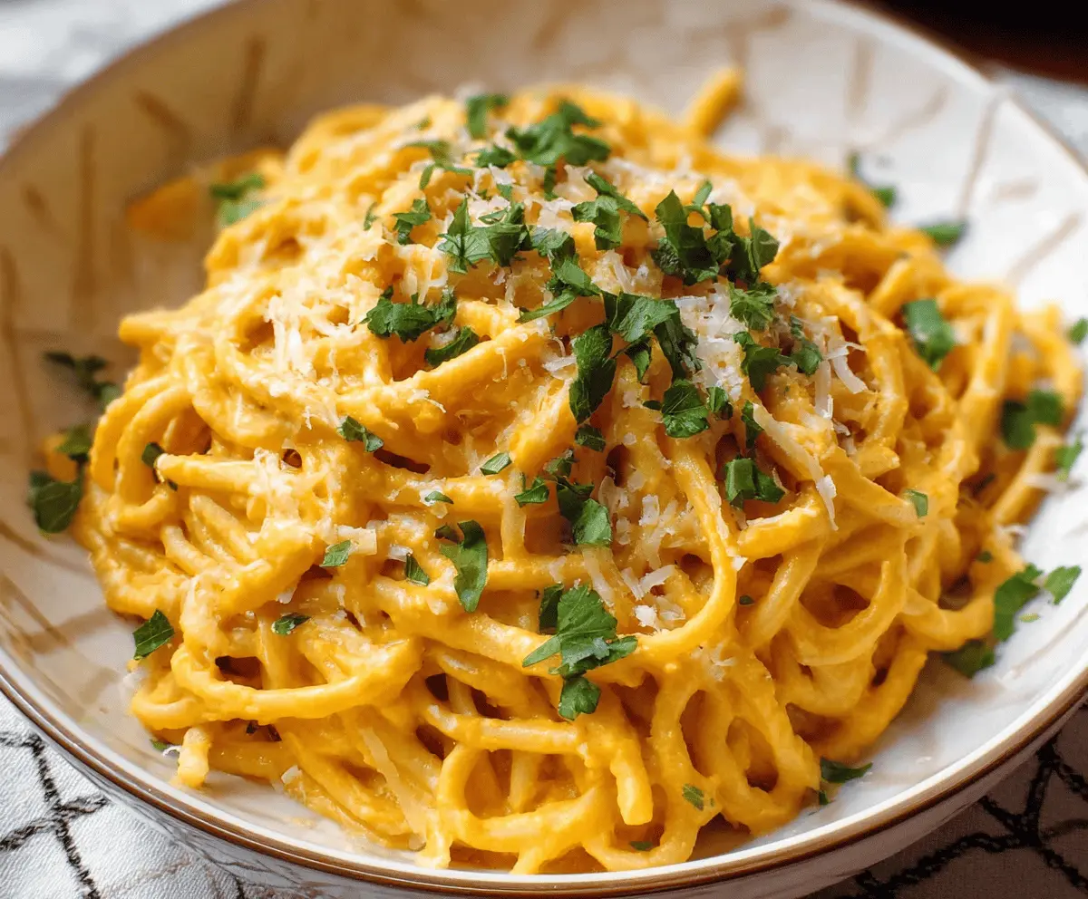 Butternut Squash Pasta Sauce