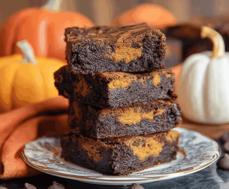Pumpkin Brownies