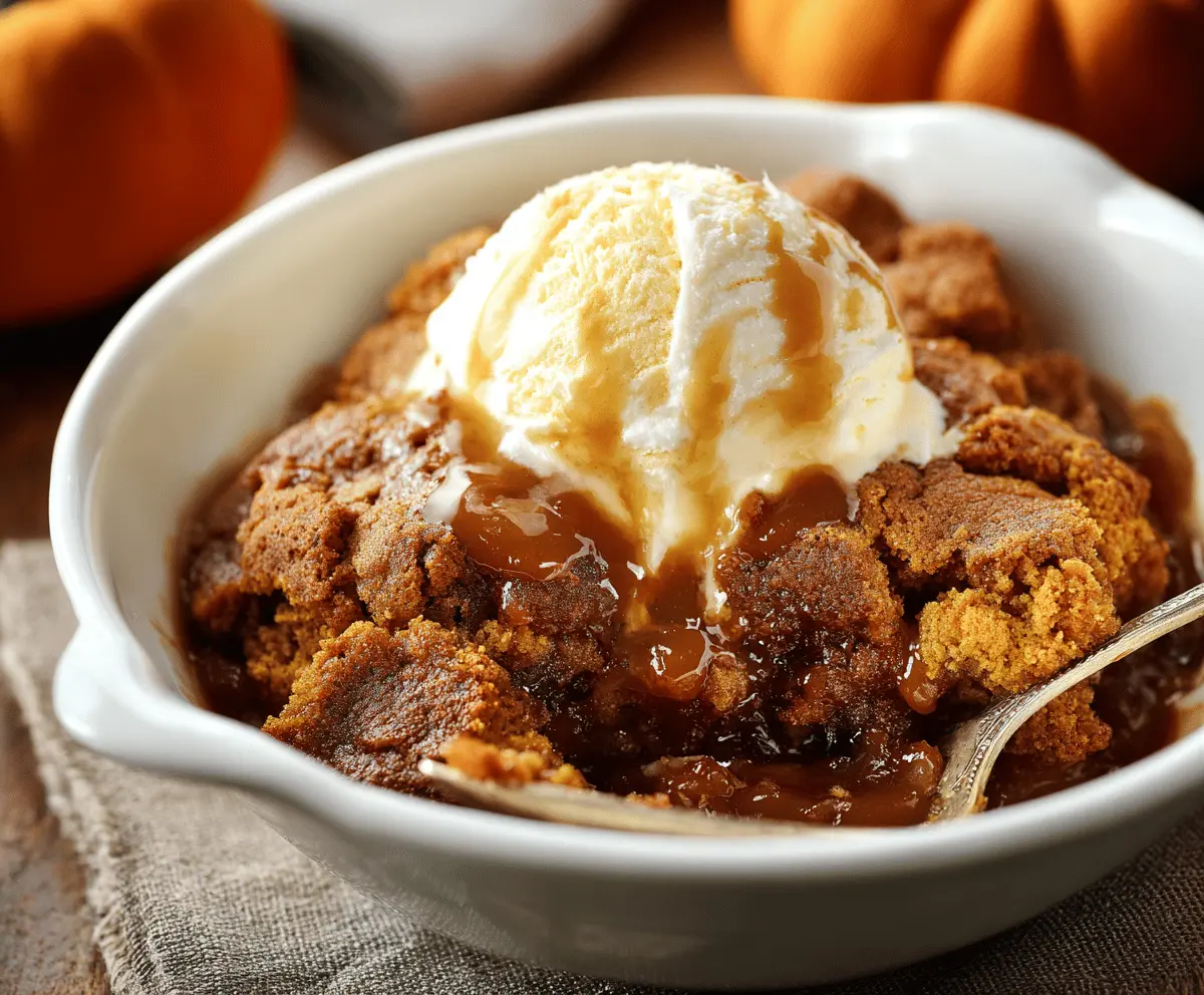 Pumpkin Cobbler