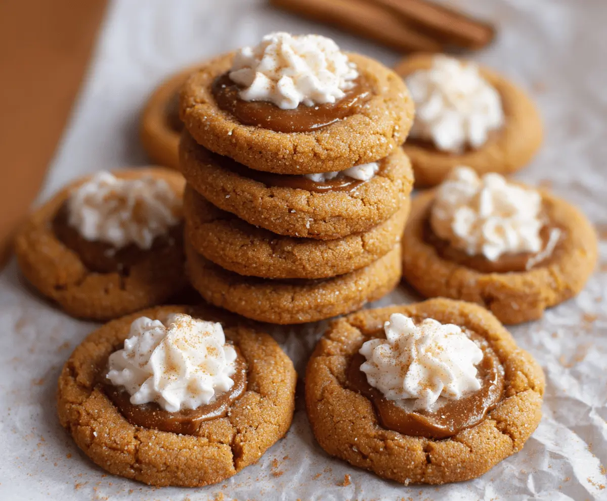 Pumpkin Pie Cookies