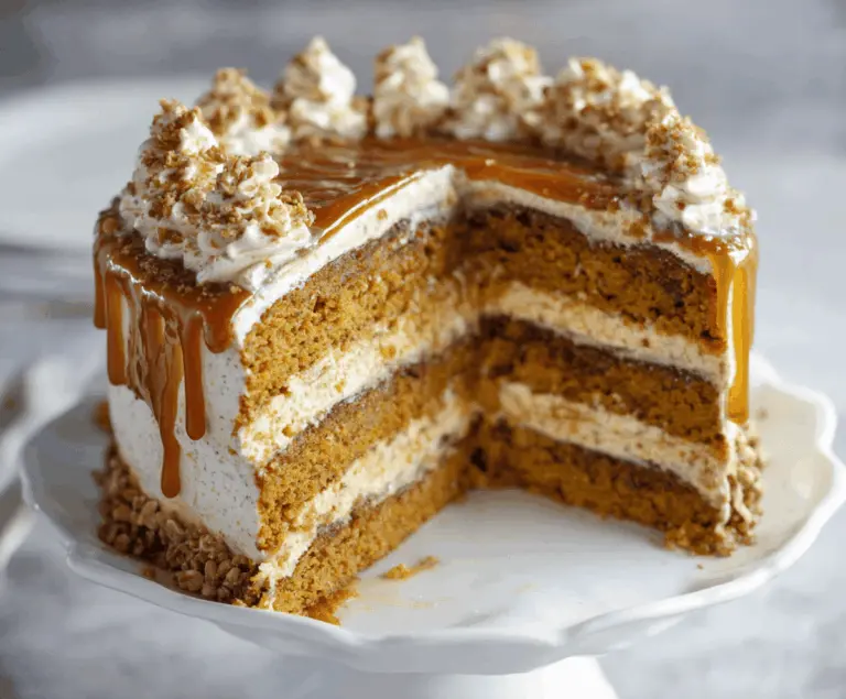 Pumpkin Spice Latte Cake