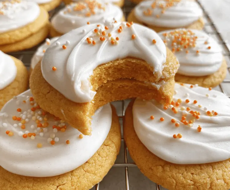 Pumpkin Spice Sugar Cookies