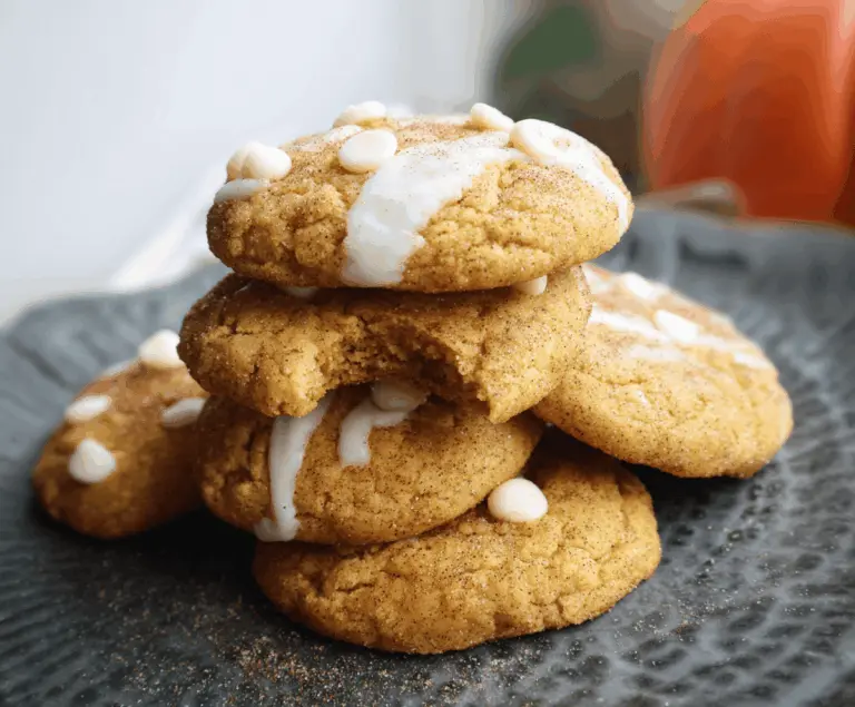 White Chocolate Pumpkin Snickerdoodles
