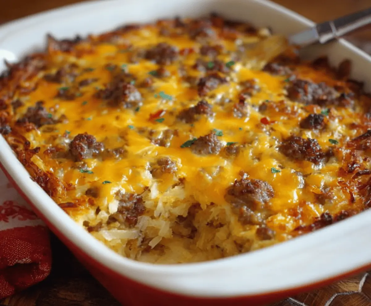 Breakfast Casseroles Sausage Hash Brown