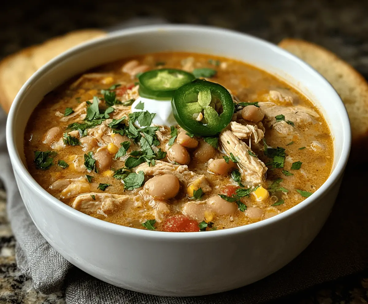 cajun white chicken chili