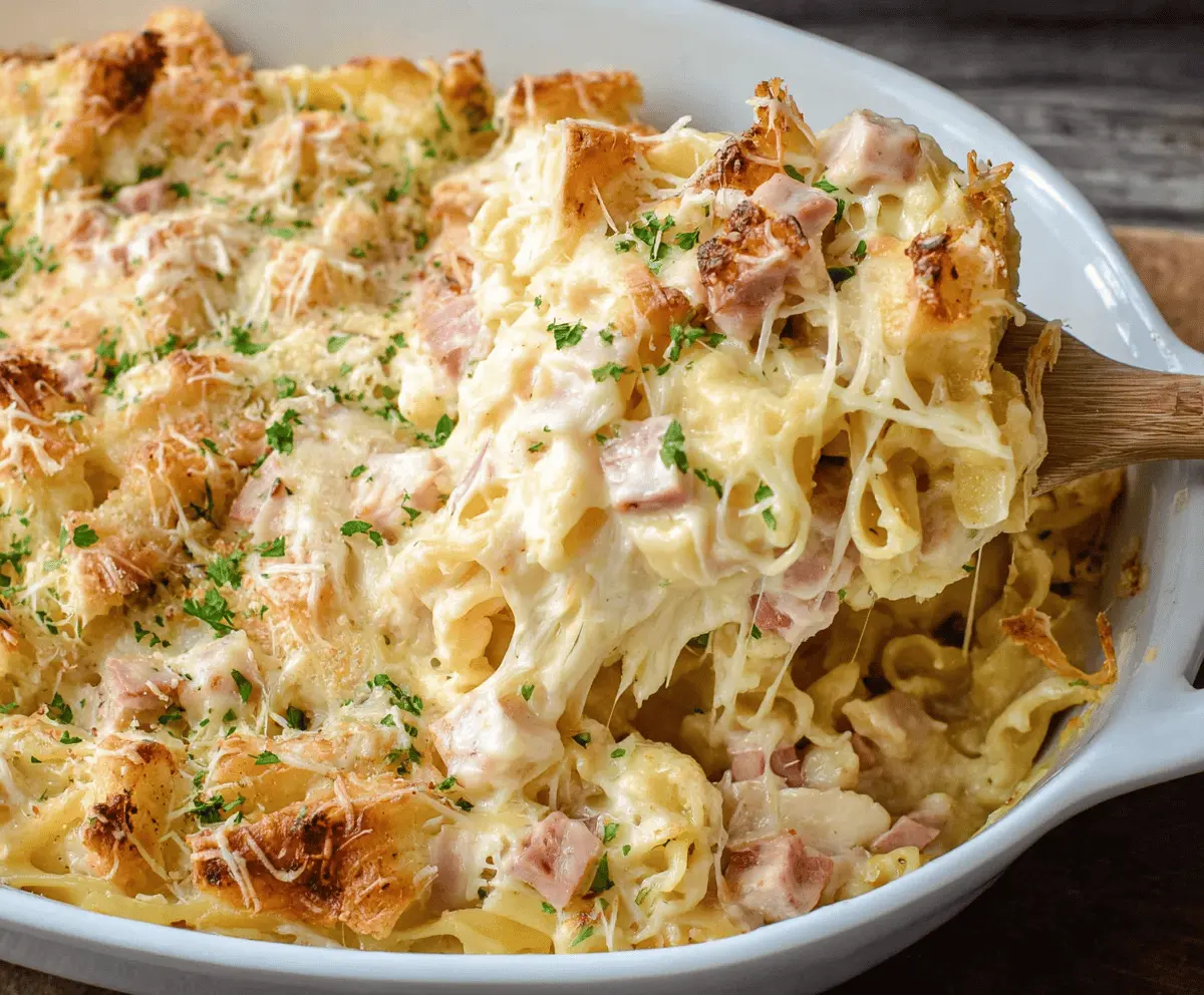 Chicken Cordon Bleu Casserole