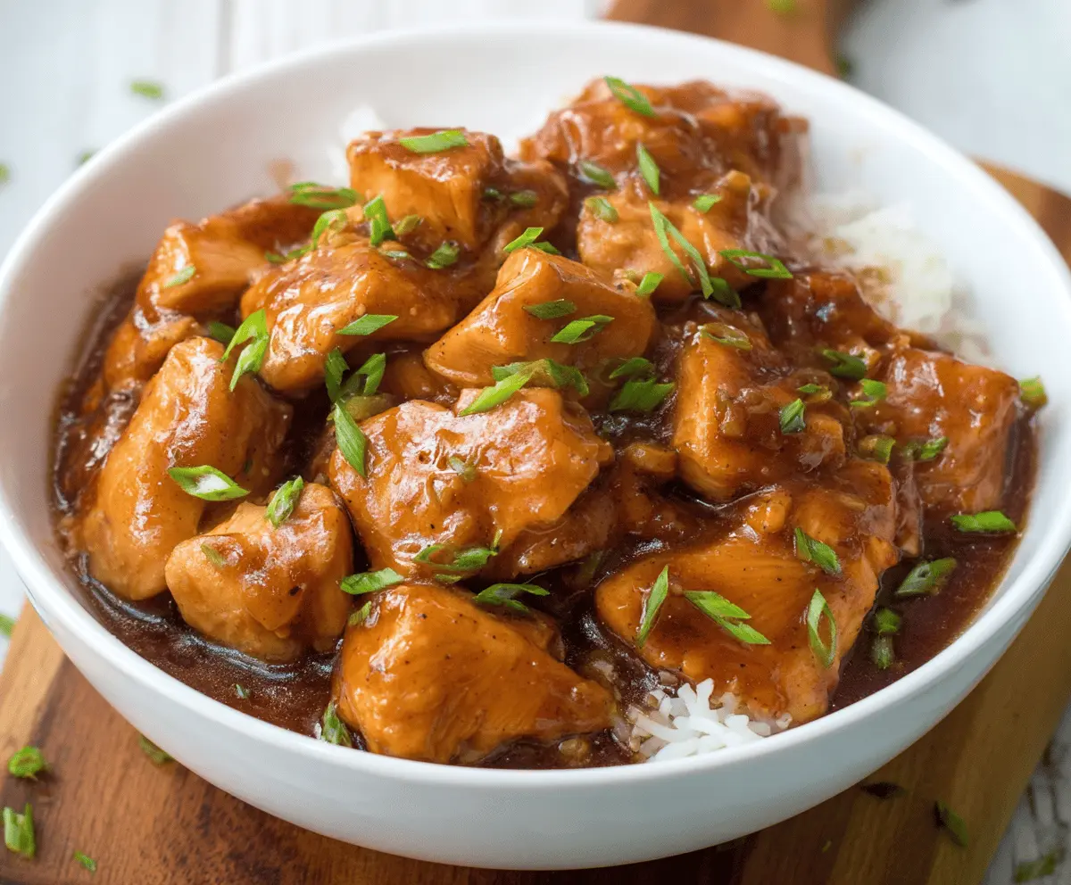 Easy Crock Pot Bourbon Chicken Recipe – Tender & Flavorful Slow Cooker Meal