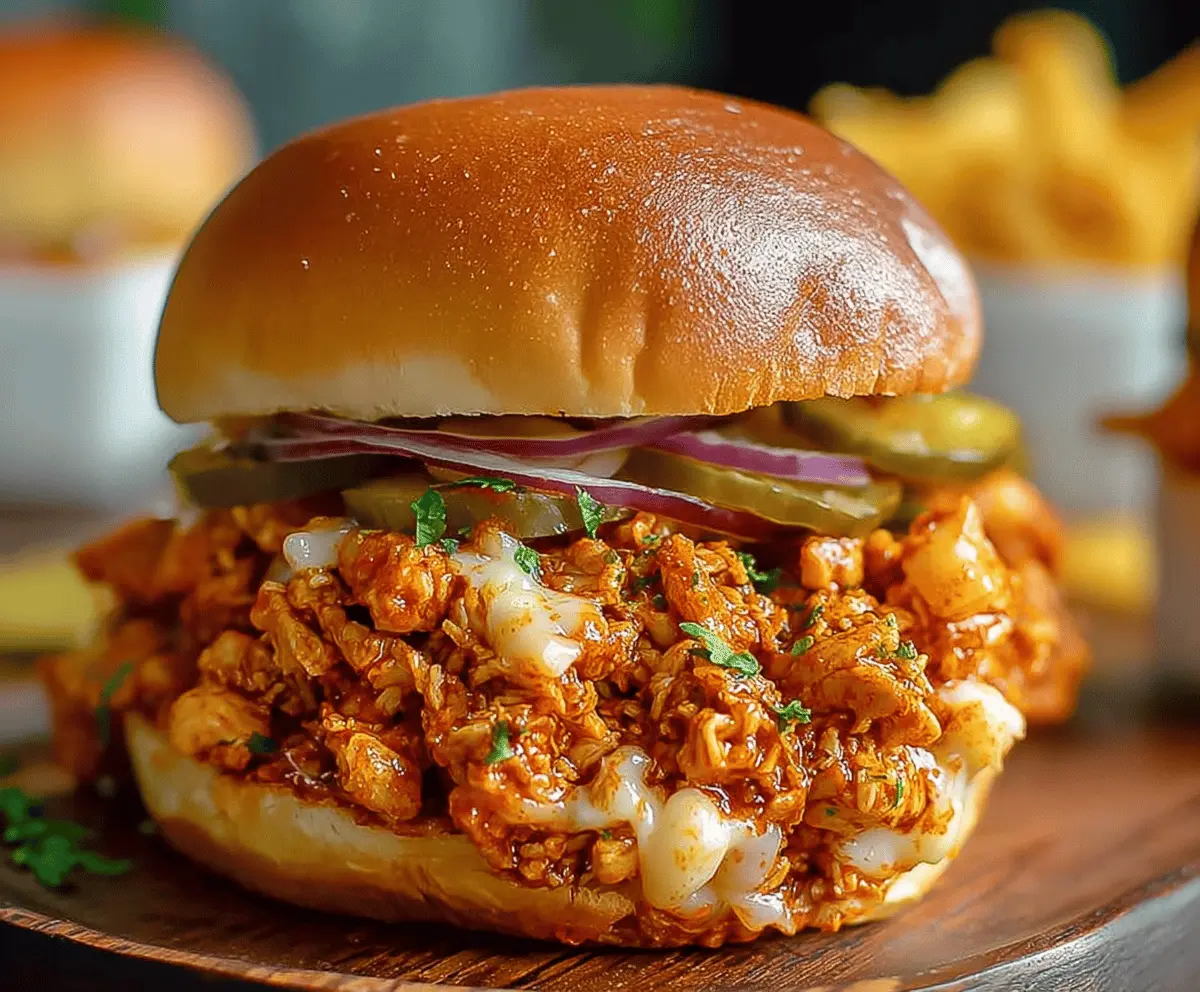Easy Cajun Chicken Sloppy Joes Recipe - Quick & Spicy Meal