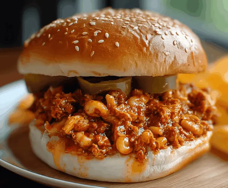 Easy Cajun Chicken Sloppy Joes Recipe