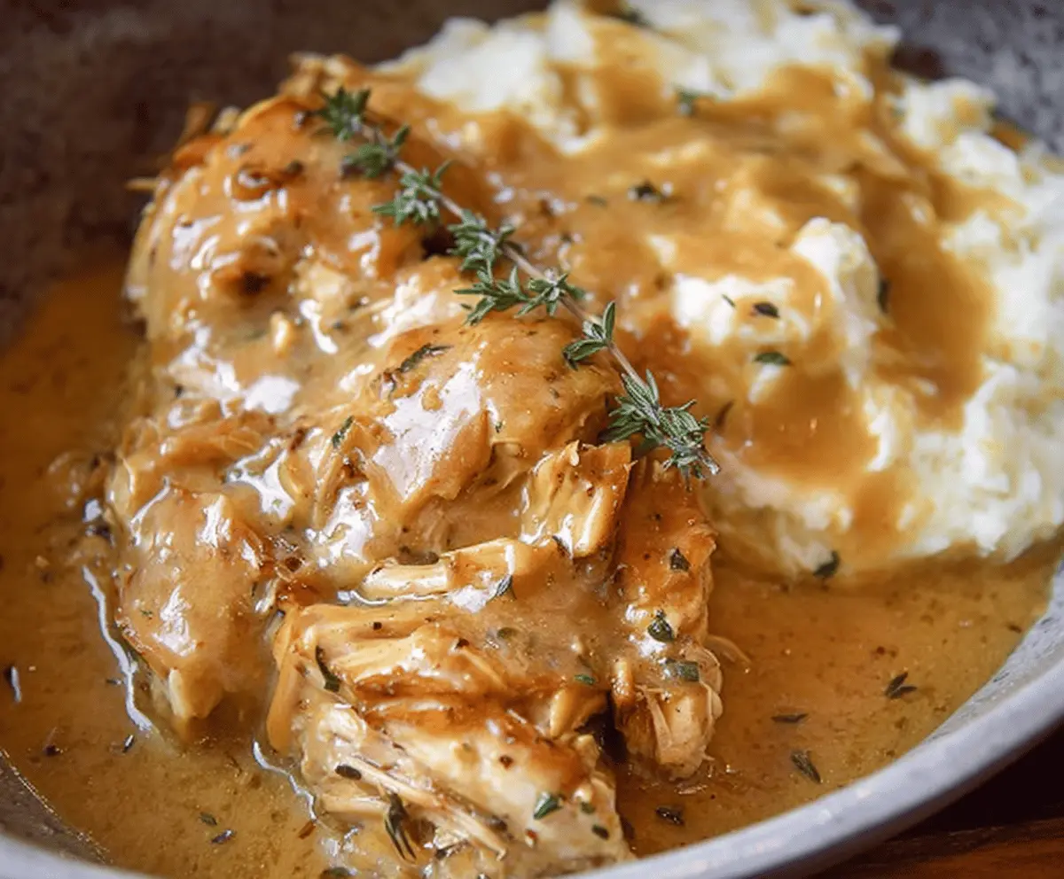 Easy Crockpot Chicken and Gravy Recipe for Tender, Comforting Meals