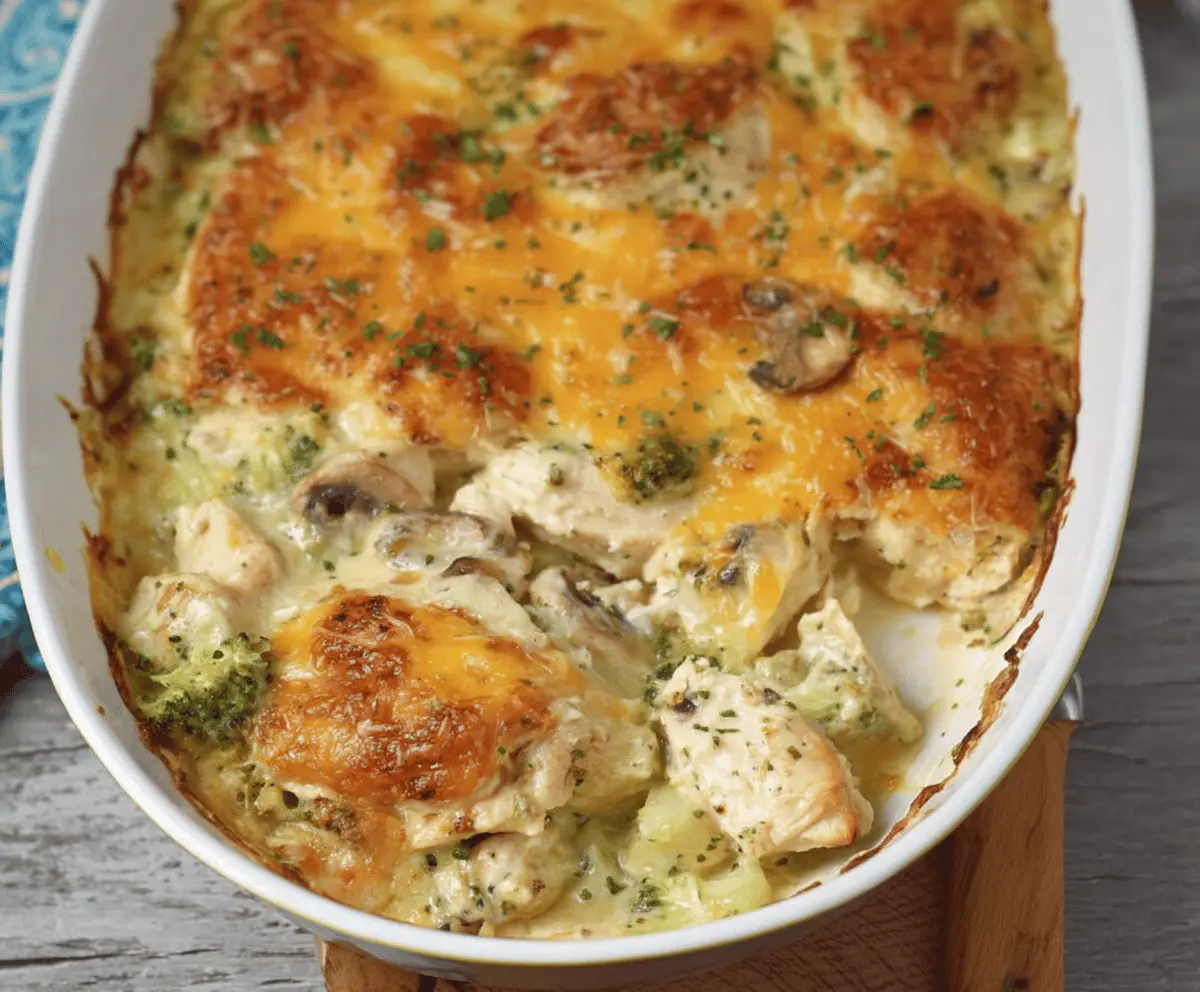 Easy Low Carb Chicken Casserole