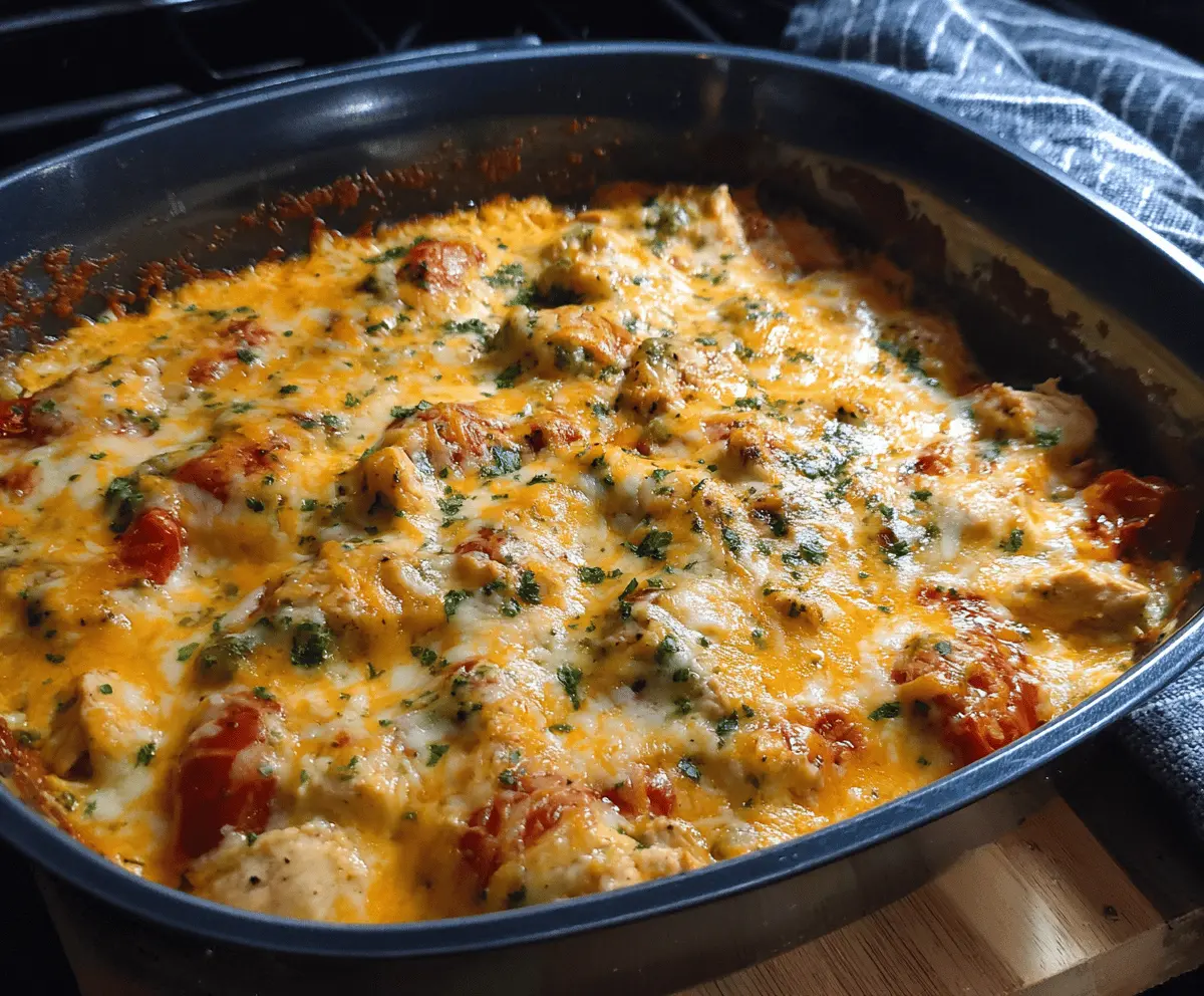 Easy Low Carb Chicken Casserole