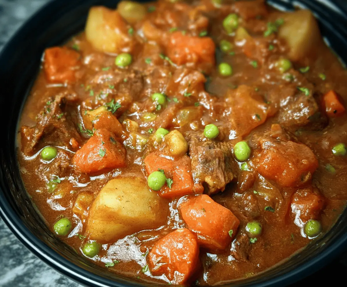 Hearty Classic Beef Stew Recipe
