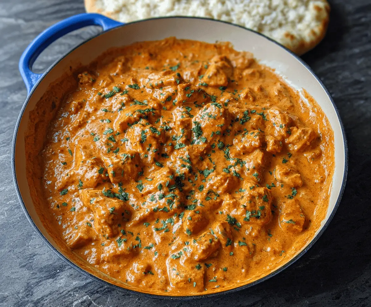 Homemade Butter Chicken