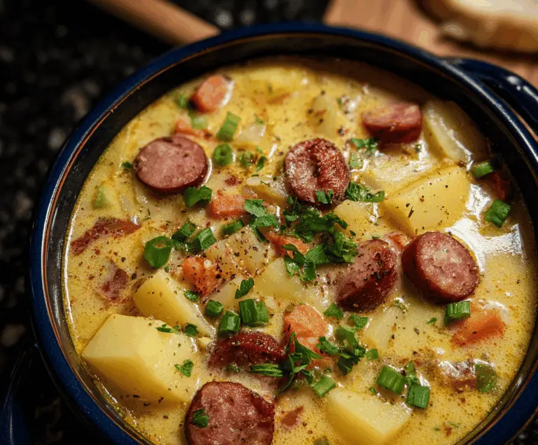 Kielbasa and Potato Soup