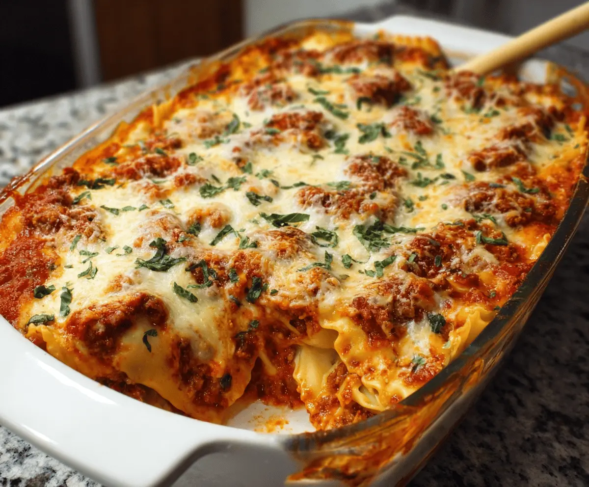Million Dollar Ravioli C casserole