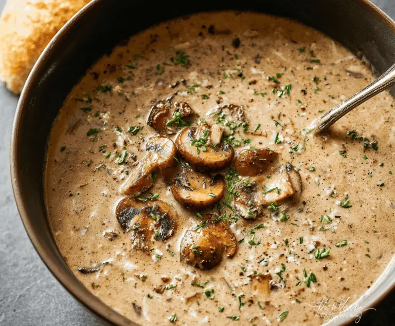 Mushroom Soup Creation