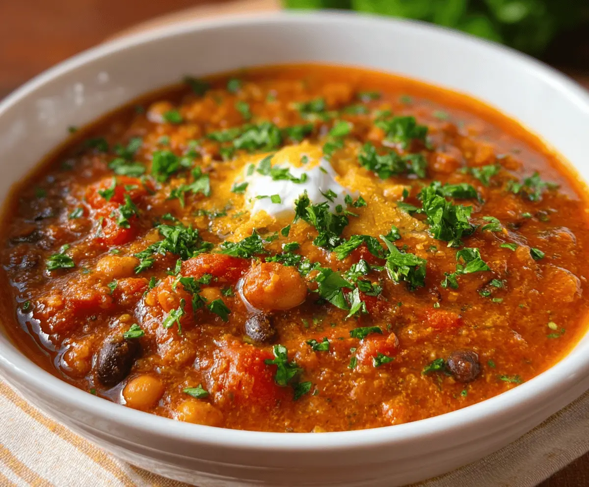 Easy Pumpkin Chili Recipe: Cozy, Spicy, and Healthy