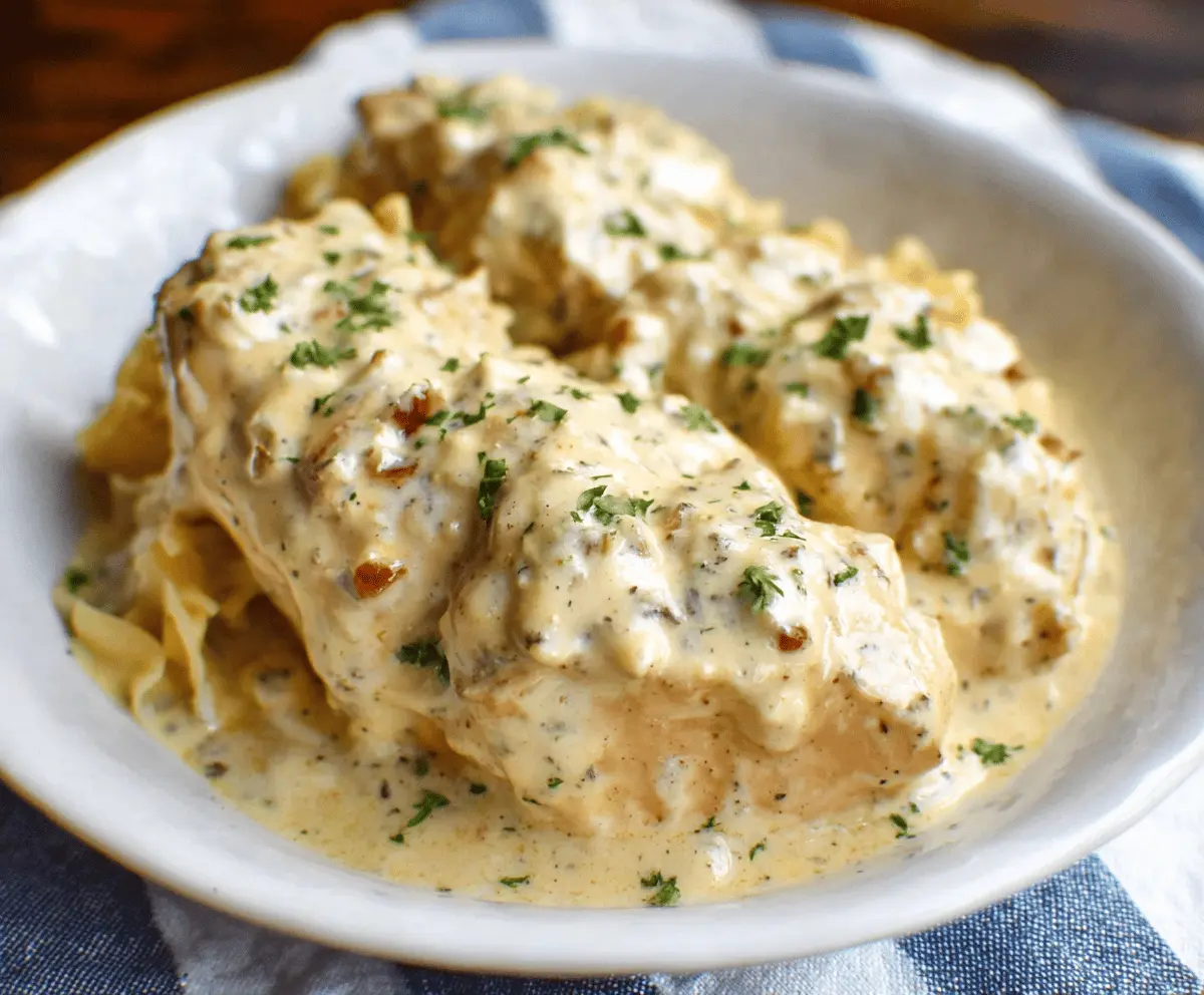 Creamy Ranch Chicken Crockpot Recipe