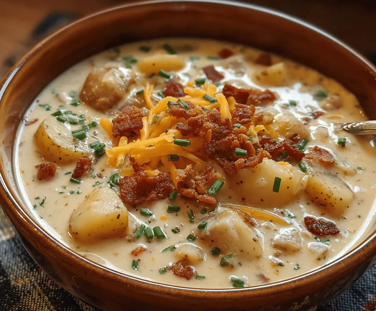 Slow Cooker Crack Potato Soup Recipe