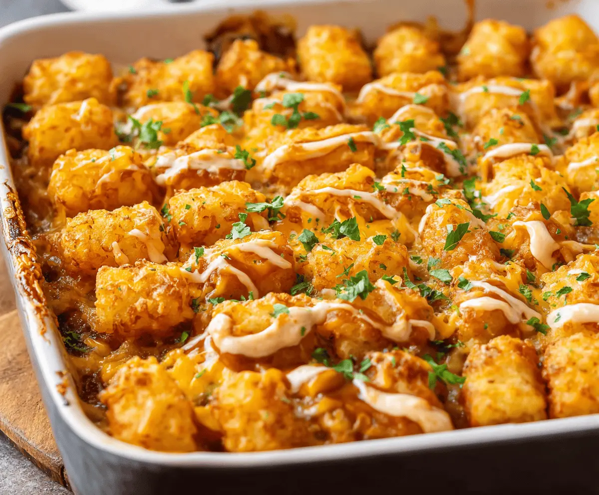 Tater Tot Casserole Recipe