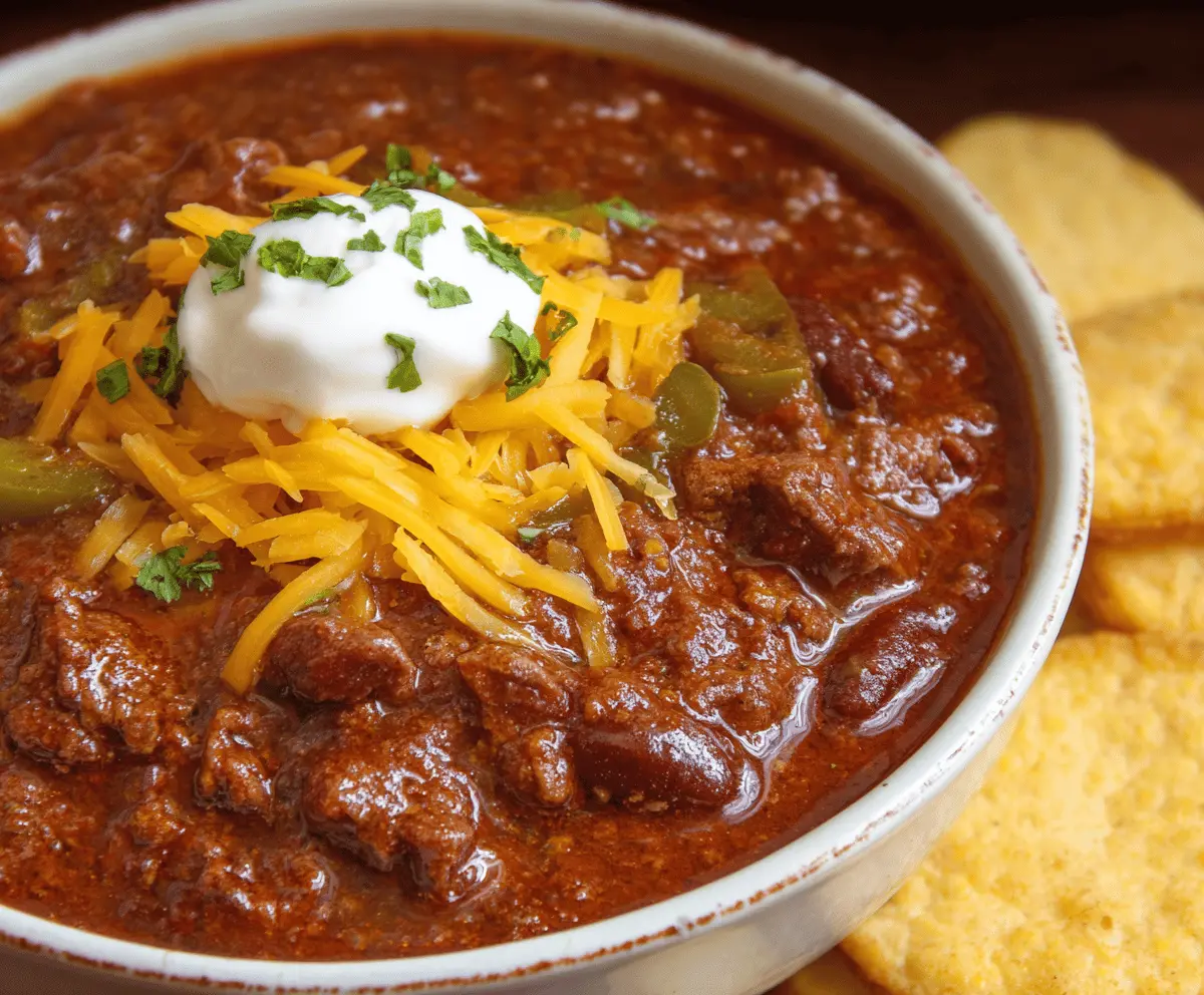 Texas Roadhouse Chili Recipe (With or Without Beans)