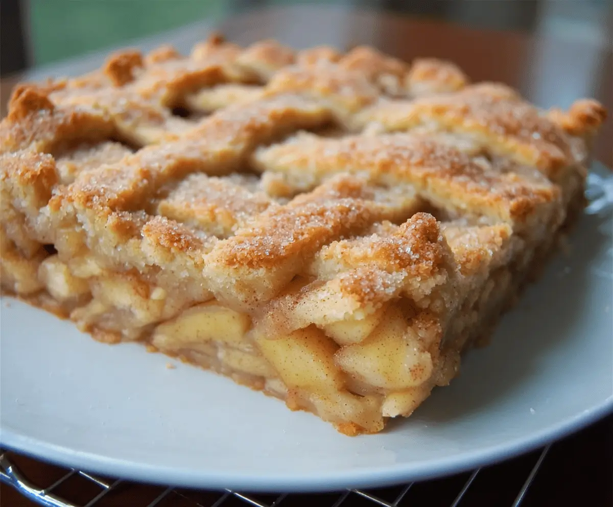 Easy Homemade Apple Slab Pie Recipe—Perfect for Fall!