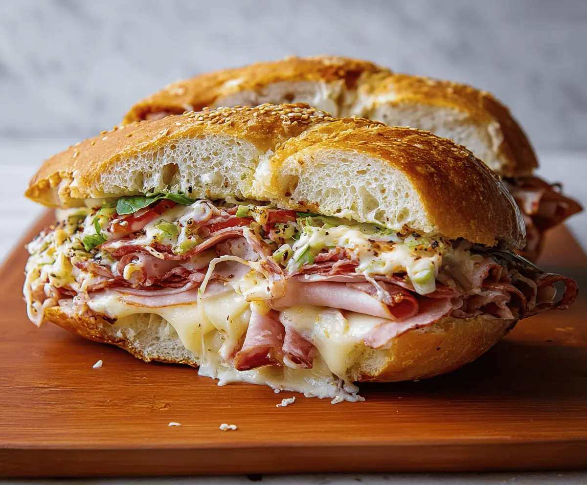Easy Baked Italian Grinder Sandwiches Recipe for a Delicious Meal