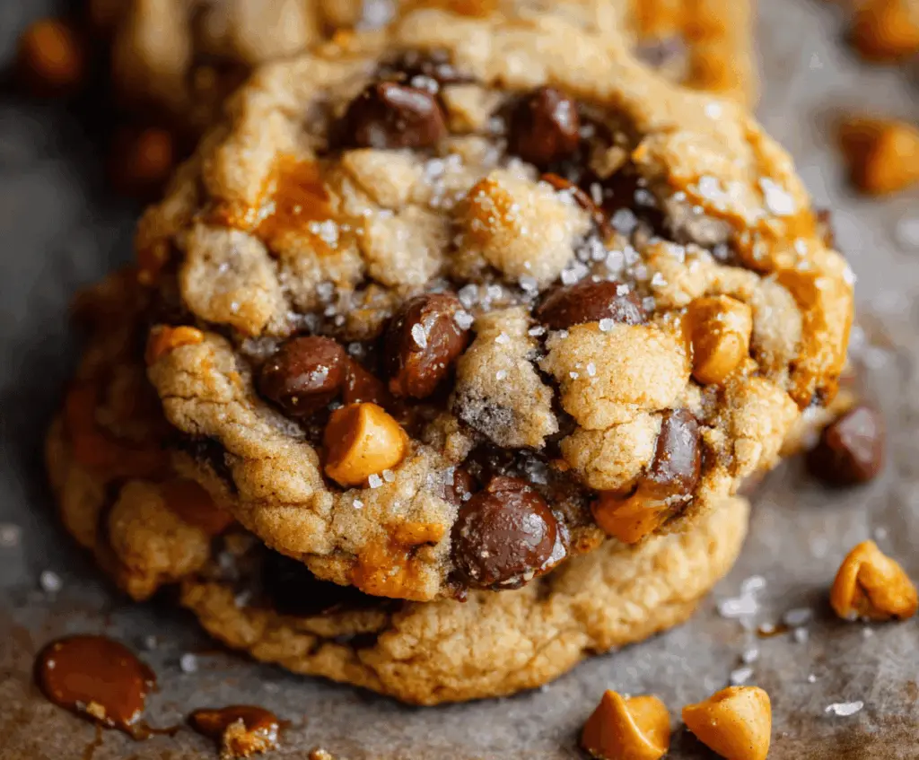 Best Ever Butterscotch Chocolate Chip Cookies (with Sea Salt)