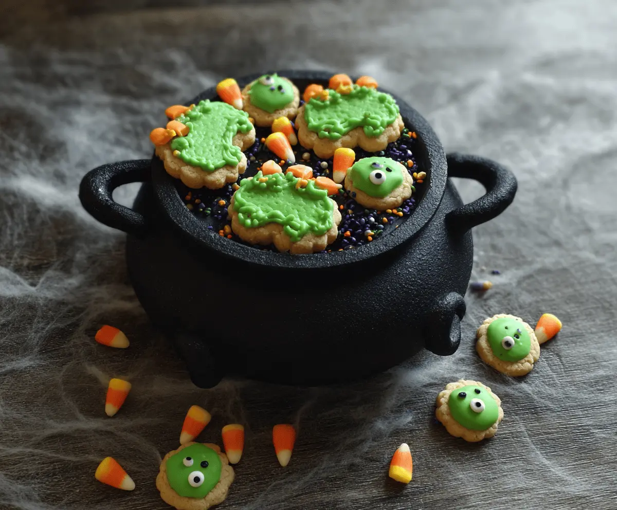 Irresistible Cauldron Cookies Recipe – Perfect Halloween Treats